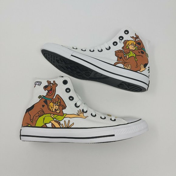 NEW Converse CTAS Scooby Doo Hi Mens Womens Multi - Picture 6 of 11